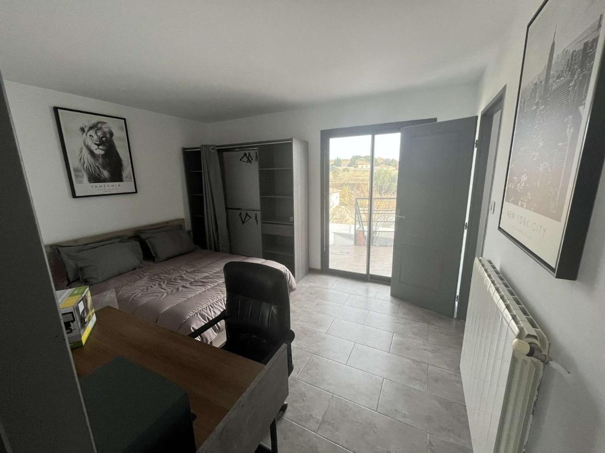 Superbe Appartement Avec Piscine Et Spa Privatif Villeneuve-lès-Béziers Exterior foto